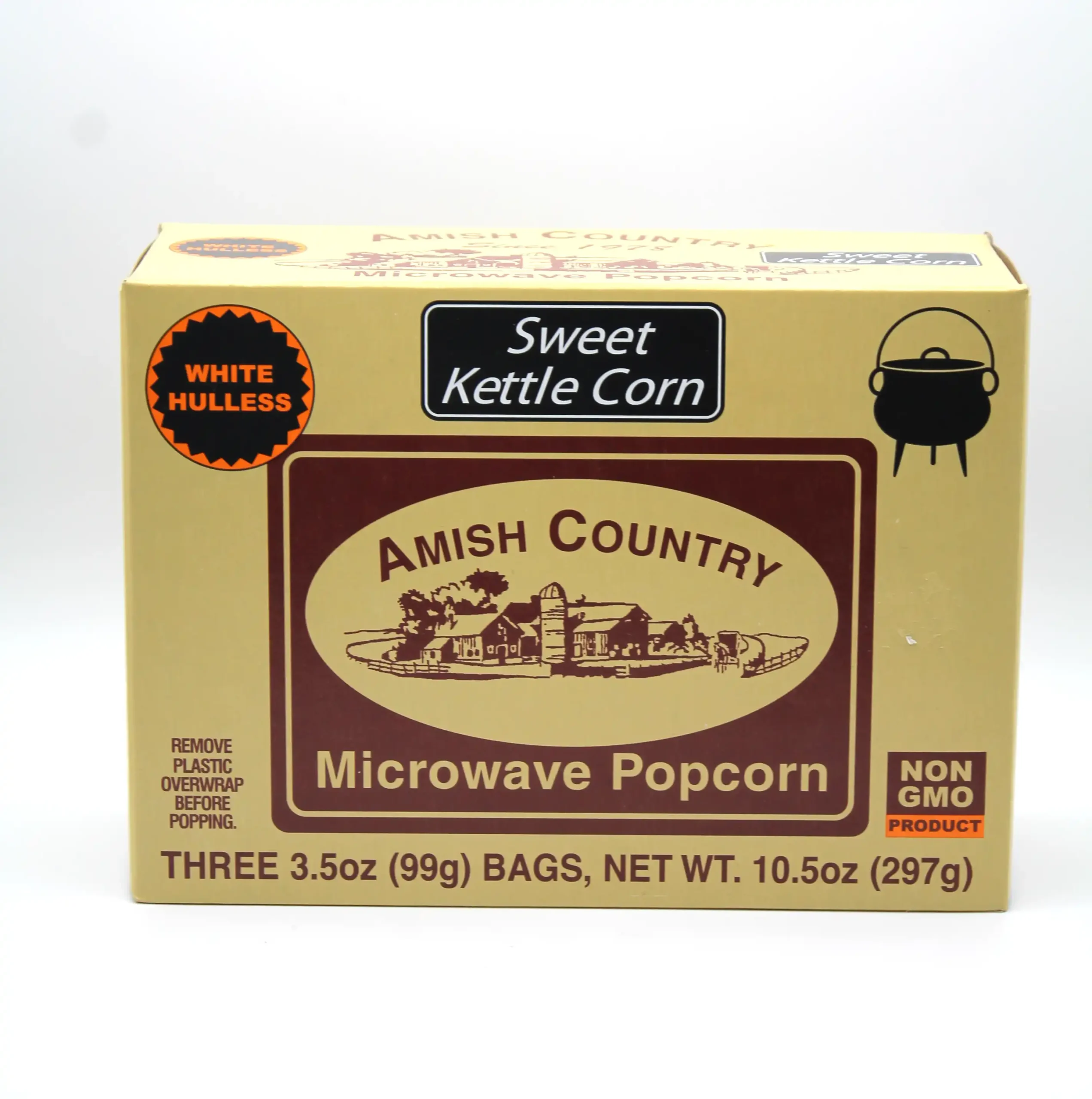 Sweet Kettle Corn Microwave Popcorn - 3-Pack